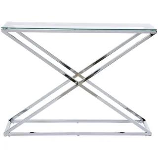 Jahnke Xtra Console Konsolentisch 0 x 0 x 0 silber