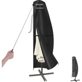 Wasserdichte Sonnenschirmhülle Ø 300 cm mit Armlehne