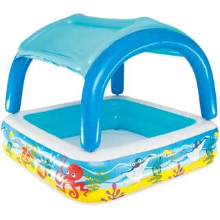 BESTWAY Planschbecken Beach Buddy 140 x 140 x 114 cm (265L)
