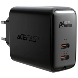 ACEFAST A9 (40 W), USB Ladegerät, schwarz