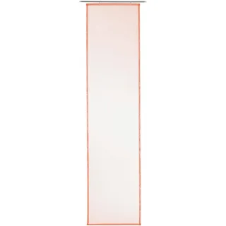 Gözze Sambia Schiebevorhang Klettschiene 60 x 245 cm Orange 1 Stk.