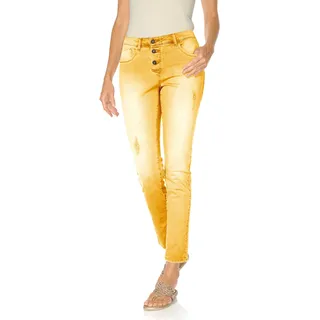 Heine Boyfriend-Hose, gelb