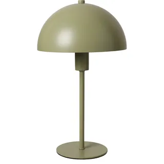 OTTO HOME Tischleuchte "Eddaa - Pilzlampe", grün (pistazie), 1, Ø 20cm H: 35cm, 1 Stk., Leuchten, Pilzleuchte, Tischlampe, Metallsockel, Höhe 35 cm, Pilzdesign, Tischleuchte