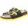 Fussbettpantoffel Oliv/Gelb 28