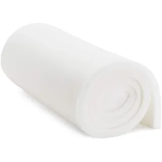 Linenspa Hochdichter Schaumstoff-Kissen, perfekt für Stühle, Sofas, Kopfteile und DIY-Projekte, 2,5 x 61 x 182,9 cm, Weiß