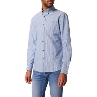 Pierre Cardin Streifenhemd, mit Button-Down-Kragen - Modern Fit Pierre Cardin air M