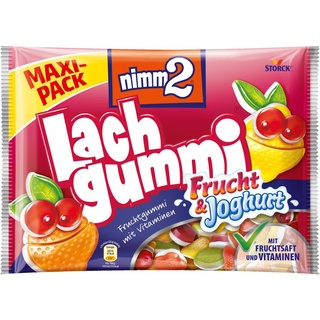 nimm2® Lachgummi Frucht & Joghurt Fruchtgummi 376,0 g