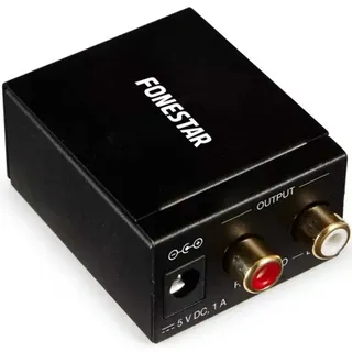 Fonestar Digital-analog-wandler Fo-37da - Black