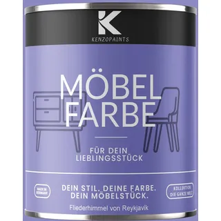 Kenzopaints 750ml Möbelfarbe Möbellack - Fliederhimmel von Reykjavík - Lila