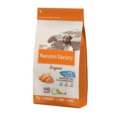 1,5kg Somon Original No Grain Mini Adult Nature's Variety Hrană uscată câini