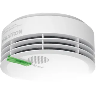 Hekatron Genius Plus X Weiß inkl. 10 Jahres-Batterie 1