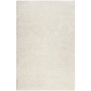 Wecon Home Hochflorteppich , Weiß , Textil , Uni , rechteckig , 133x200 cm , Hohenstein, Oeko-Tex® Standard 100 , für Fußbodenheizung geeignet, in verschiedenen Größen erhältlich, UV-beständig, lichtunempfindlich, pflegeleicht, strapazierfähig , Teppiche und Böden, Teppiche, Hochflorteppiche & Shaggys