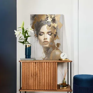 Reinders! Leinwandbild »Chique Gold«, goldfarben