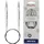 Rundstricknadel Silber 60 cm 10 mm