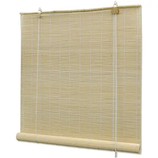 vidaXL Bambusrollo 160 x 150 cm Natur/Braun
