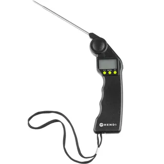 HENDI Grillthermometer 160 x 55 x 20 mm Edelstahl schwarz