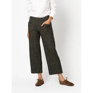 Toni Sue Wide Chic 7/8 Hosen Braun 42