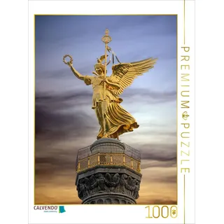 CALVENDO Puzzle Berlin - Goldelse auf der Siegessäule | 1000 Teile Lege-Größe 64x48cm Foto-Puzzle für glückliche Stunden