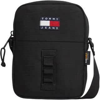 Tommy Jeans Herren TJM Outdoor Reporter Am0am14222 Crossover, Black (Black)