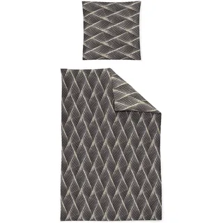 IRISETTE Alpaka 8371 Flanell Grau 155 x 220 cm + 2 x 80 x 80 cm
