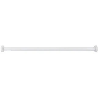 Wenko Duschvorhangstange Luz Ø 28 mm 70 - 115 cm weiß