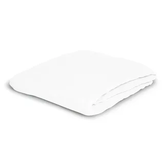 IRISETTE Spannbettlaken Baumwolle-Jersey 90 x 200 - 100 x 220 cm weiß