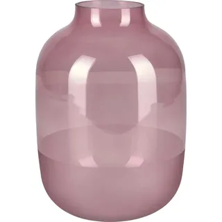Vase Blush Bordeaux Glas 25,5 cm x Ø 18 cm Burgunderrot
