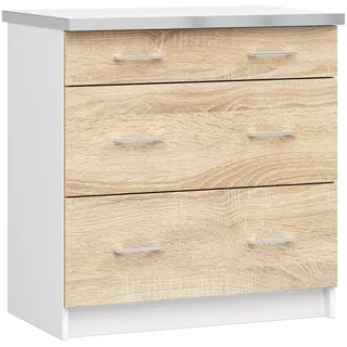 akord furniture factory Unterschrank AKORD LIMA 80 x 82 x 44,5 cm Weiß