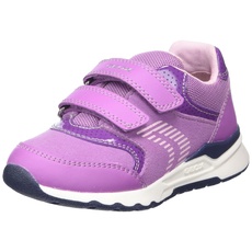Geox Baby Mädchen B Pyrip Girl A Sneakers,20 EU,Cyclamen Dk Violet