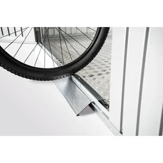 Biohort Bodenschwellenrampe 135 cm Silber