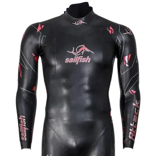 Sailfish Attack 8-4mm Langarm-neoprenanzug - Black - S