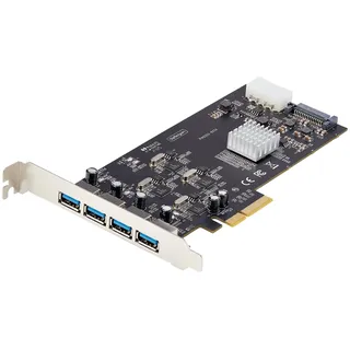 Startech 4-Port USB-A PCIe CARD 5Gbps Digital/Daten PCI-Express