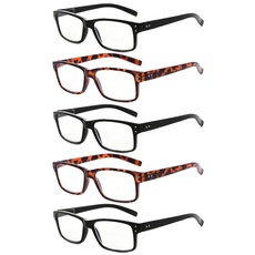 Bild lesen Brille 5 Pack Qualität Leser Frühling Scharnier Brille zum Lesen zum Männer und Frauen