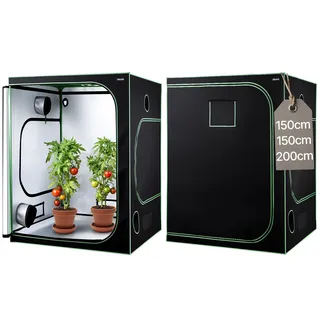 Vevor Growbox 150 x 150 x 200 cm Grün