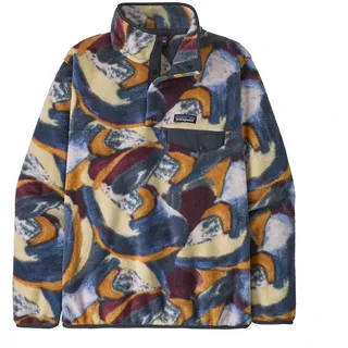 Patagonia Lightweight Synchilla Snap-T Pullover Sweatshirt Smudge/Smolder Blue S