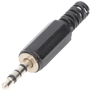 goobay 3,5mm, Plug Schwarz