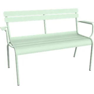 Fermob LUXEMBOURG 2-Sitzer-Gartenbank Aluminium