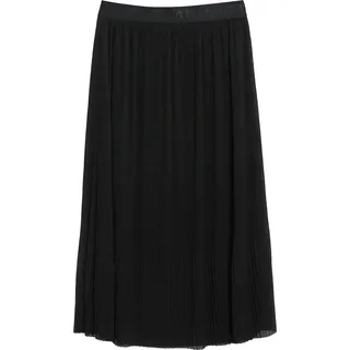 Comma, Faltenrock Damen Schwarz 36