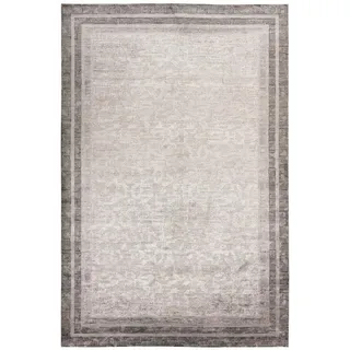 OBSESSION | Teppich My Eden of Obsession grau Viskose 340x240x1 cm | NADUVI