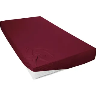 Primera Spannbettlaken Jersey 90 x 200 - 100 x 200 cm rot