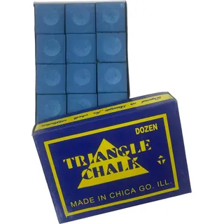 Pack 12 kreide für billard -stick