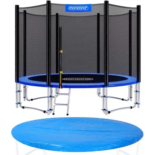 monzana Trampolin 305 cm inkl. Sicherheitsnetz Blau