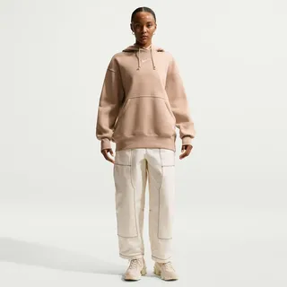 Nike Sportswear Phoenix Fleece Oversize-Hoodie Für Damen, Linen/Sail, DQ5860-286, M-S