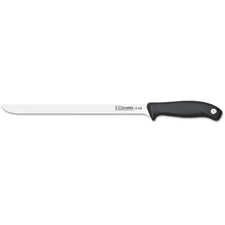 3 Claveles Evo Tranchiermesser 25 cm Schwarz/Weiß