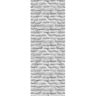 Queence Vinyltapete Ruth 90x300 cm 90 g weiß 34193