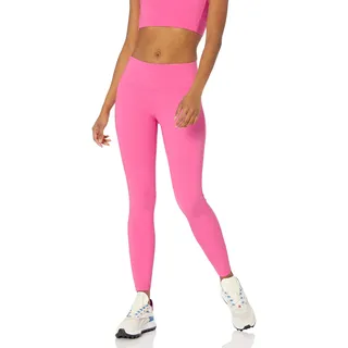 Amazon Essentials Damen Active Sculpt Workout Athleisure Mid Rise Leggings in voller Länge - Auslauffarben, Kräftiges Rosa, 6XL Große Größen