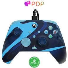 Bild Rematch Glow Advanced Wired Controller blue tide (Xbox SX) (049-023-BLTD)
