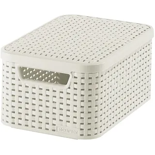 Curver Aufbewahrungsbox Style mit Deckel 7 L 1-tlg. creme