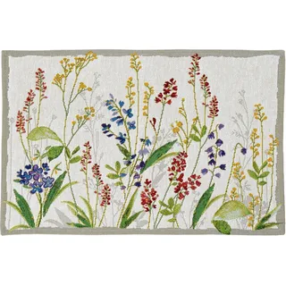 4er-Set Sander Gobelin Tischsets Flower Meadow florales Motiv Blumenwiese