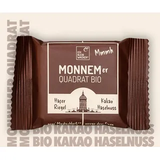 Wacker Mannheimer Quadrat Kakao-Haselnuss Bio, 40g
